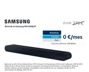 Oferta de Samsung - Barra De So HW-S60B/ZF en Movistar