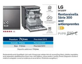 Oferta de Lg - DF325FP Rentavaixella Sèrie 300 Acer Antiempremtes en Movistar