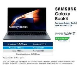 Oferta de Samsung - Galaxy Book4 en Movistar
