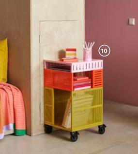 Oferta de Almacenaje Con Ruedas Multicolor,. 42x72 Cm por 99,99€ en IKEA