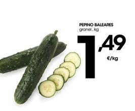 Oferta de Pepino Baleares por 1,49€ en Eroski