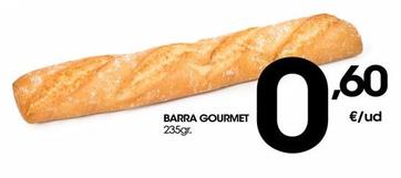 Oferta de Barra Gourmet por 0,6€ en Eroski