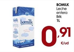 Oferta de Bomilk - Leche Entera por 0,91€ en Eroski