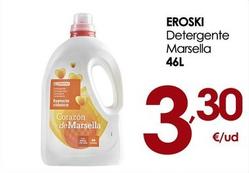 Oferta de Eroski - Detergente Marsella por 3,3€ en Eroski