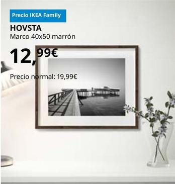 Oferta de Hovsta - Marco 40x50 Marron por 12,99€ en IKEA