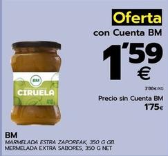 Oferta de Bm - Mermelada Extra Sabores por 1,59€ en BM Supermercados