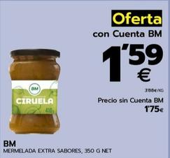Oferta de Bm - Mermelada Extra Sabores por 1,59€ en BM Supermercados