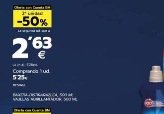 Oferta de Finish - Vajillas Abrillantador por 4,95€ en BM Supermercados