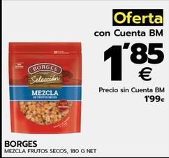 Oferta de Borges - Mezcla Frutos Secos por 1,99€ en BM Supermercados