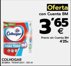 Oferta de Colhogar - Bobina "Paratodo" 100 M por 3,65€ en BM Supermercados