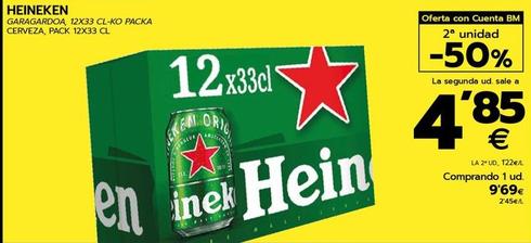 Oferta de Heineken - Cerveza por 9,69€ en BM Supermercados