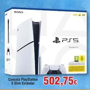 Oferta de PS5 por 502,75€ en Froiz