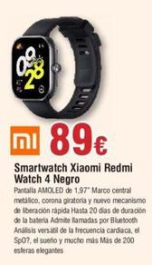 Oferta de Smartwatch por 89€ en Froiz