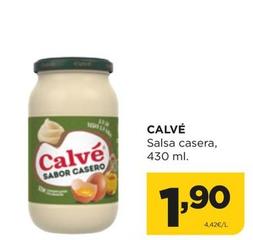 Oferta de Calve - Salsa Casera por 1,9€ en Alimerka