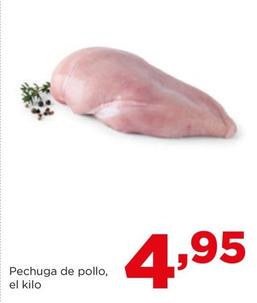 Oferta de Pechuga De Pollo por 4,95€ en Alimerka