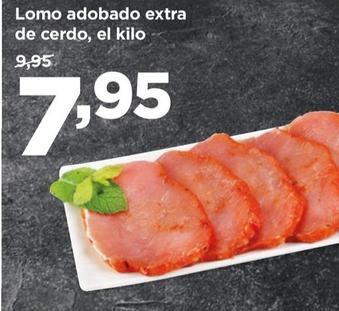 Oferta de Lomo Adobado Extra De Cerdo por 7,95€ en Alimerka