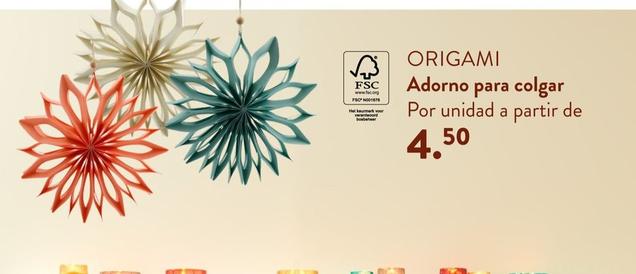 Oferta de Origami - Adorno Para Colgar por 4,5€ en Casa
