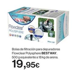 Oferta de Bestway - Bolas De Filtracion Para Depuradoras Flowclear Polysphere por 19,95€ en Hipercor