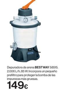 Oferta de Bestway - Depuradora De Arena 58515 por 149€ en Hipercor