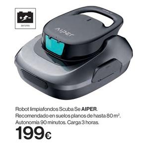 Oferta de Aiper - Robot Limpiafondos Scuba  por 199€ en Hipercor