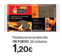 Oferta de Ok Fuego - Pastillas De Encendido por 1,2€ en Hipercor
