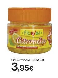 Oferta de Flower - Gel Citronella por 3,95€ en Hipercor