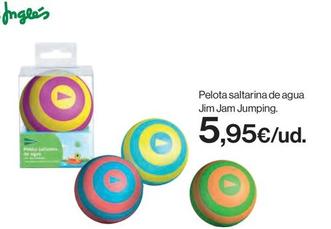 Oferta de Pelota Saltarina De Agua Jim Jam Jumping. por 5,95€ en Hipercor