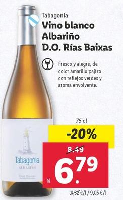 Oferta de Vino blanco por 6,79€ en Lidl