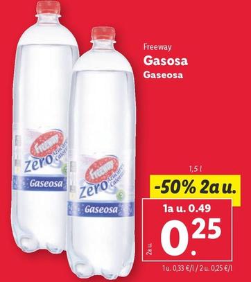 Oferta de Gaseosa por 0,49€ en Lidl