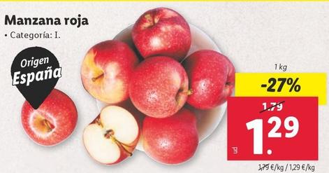 Oferta de Manzanas por 1,29€ en Lidl