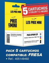 Oferta de Pack 5 Cartuchos  por 8,9€ en Bureau Vallée