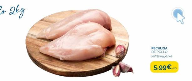 Oferta de Pechuga de pollo por 5,99€ en Supermercados La Despensa