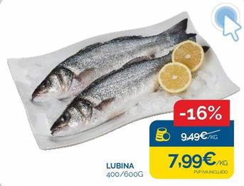 Oferta de Lubina por 7,99€ en Supermercados La Despensa