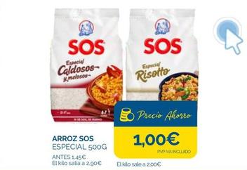 Oferta de Arroz por 1€ en Supermercados La Despensa