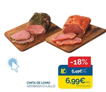 Oferta de Cinta de lomo por 6,99€ en Supermercados La Despensa