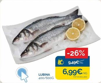 Oferta de Lubina por 6,99€ en Supermercados La Despensa
