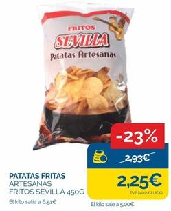 Oferta de Patatas fritas por 2,25€ en Supermercados La Despensa