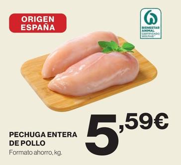 Oferta de Pechuga de pollo por 5,59€ en El Corte Inglés