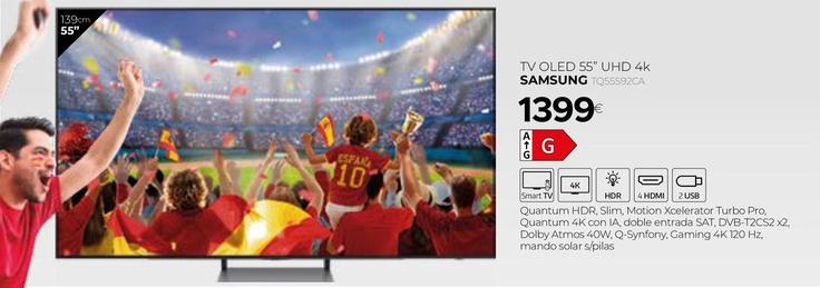 Oferta de Televisor Samsung por 1399€ en Tien 21