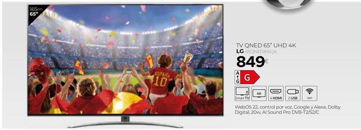 Oferta de Televisor LG por 849€ en Tien 21
