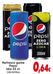 Oferta de Pepsi por 0,64€ en Proxi