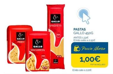 Oferta de Pasta por 1€ en Cash Ecofamilia