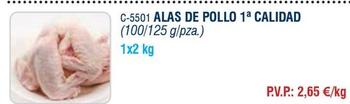 Oferta de Alas de pollo por 2,65€ en Abordo