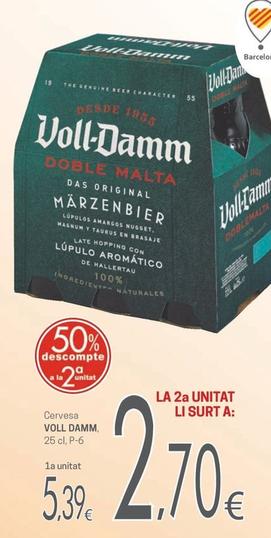 Oferta de Cerveza por 5,39€ en Valvi Supermercats