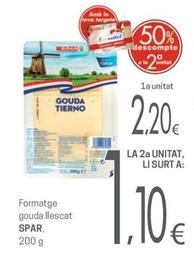 Oferta de Queso gouda por 2,2€ en Valvi Supermercats