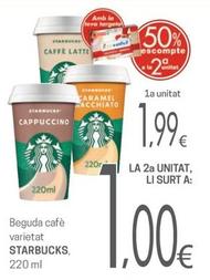 Oferta de Caffe latte por 1,99€ en Valvi Supermercats
