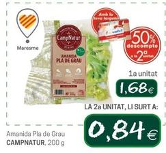 Oferta de Ensaladas por 1,68€ en Valvi Supermercats