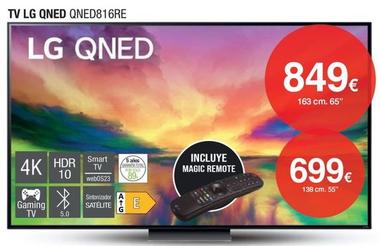 Oferta de Lg - Tv Qned QNED816RE por 849€ en Milar