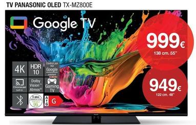 Oferta de Panasonic - Tv Oled TX-MZ800E por 949€ en Milar