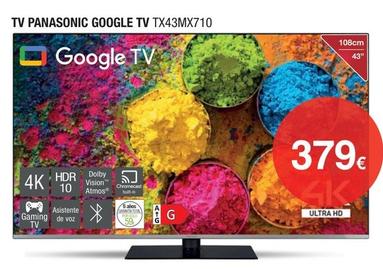 Oferta de Panasonic - Tv Google Tv TX43MX710  por 379€ en Milar